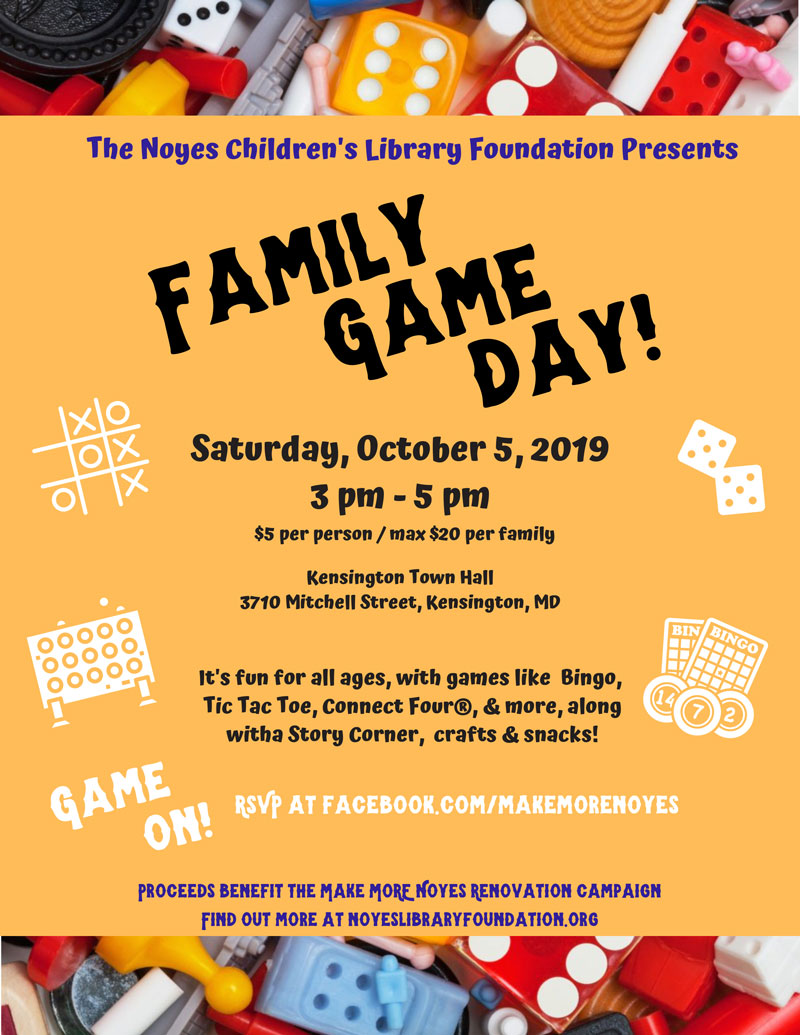 Family Game Day event