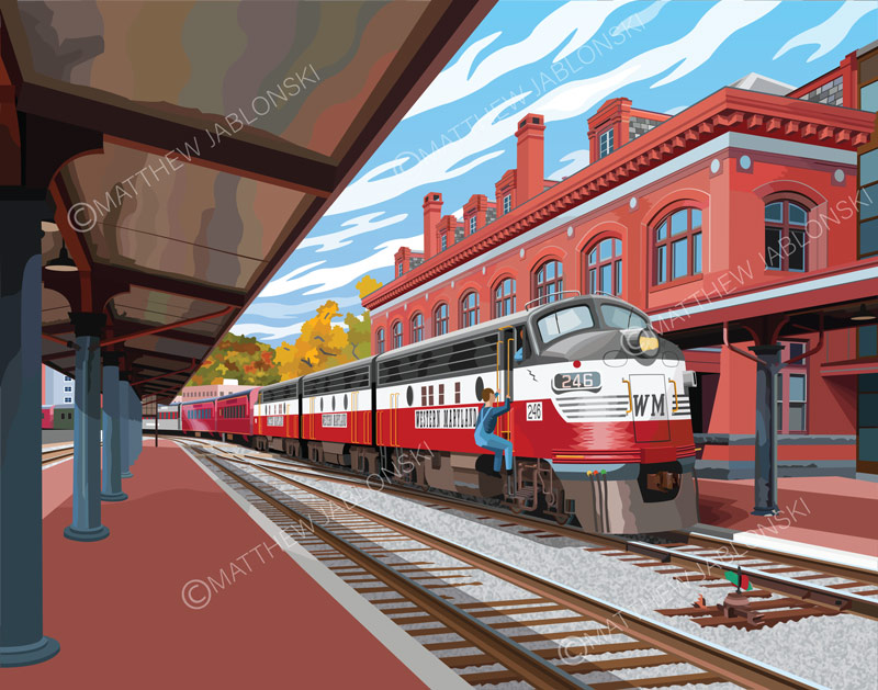 Western Maryland RR Station